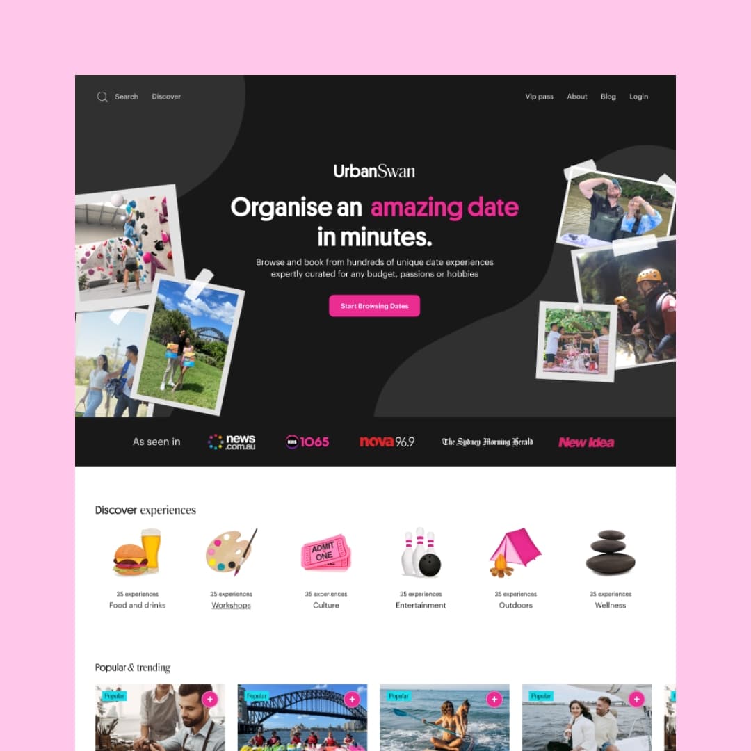 Urban Swan Experience Marketplace thumbnail